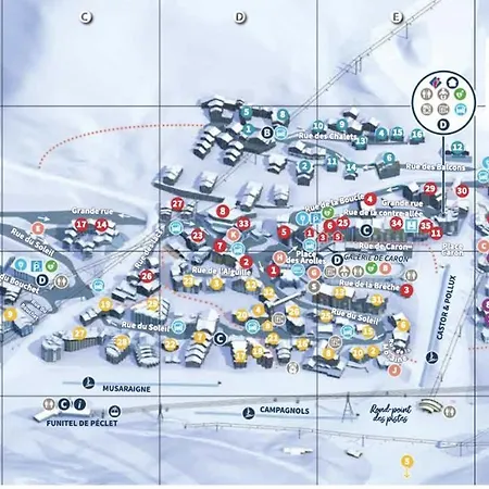 Appartamento Centre 4 Pers Wifi Résidence 3 Vallées *
